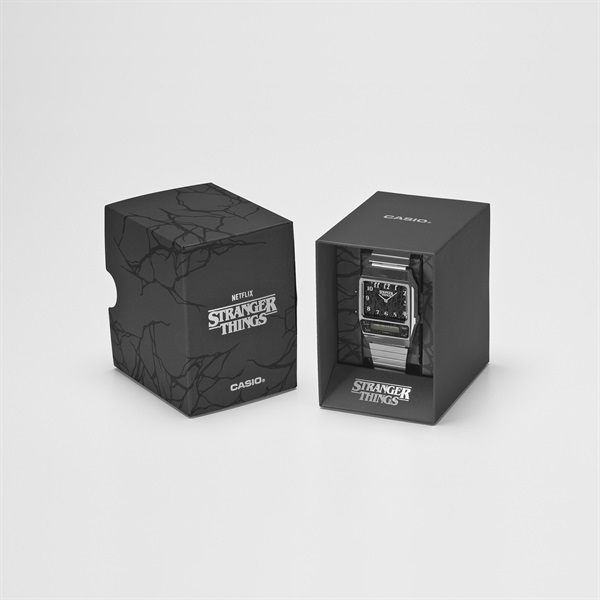 時計 Stranger Things AQ-800EST-1AJR カシオ クラシック AQ-800EST-1AJR ストレンジャー・シングス 未知の